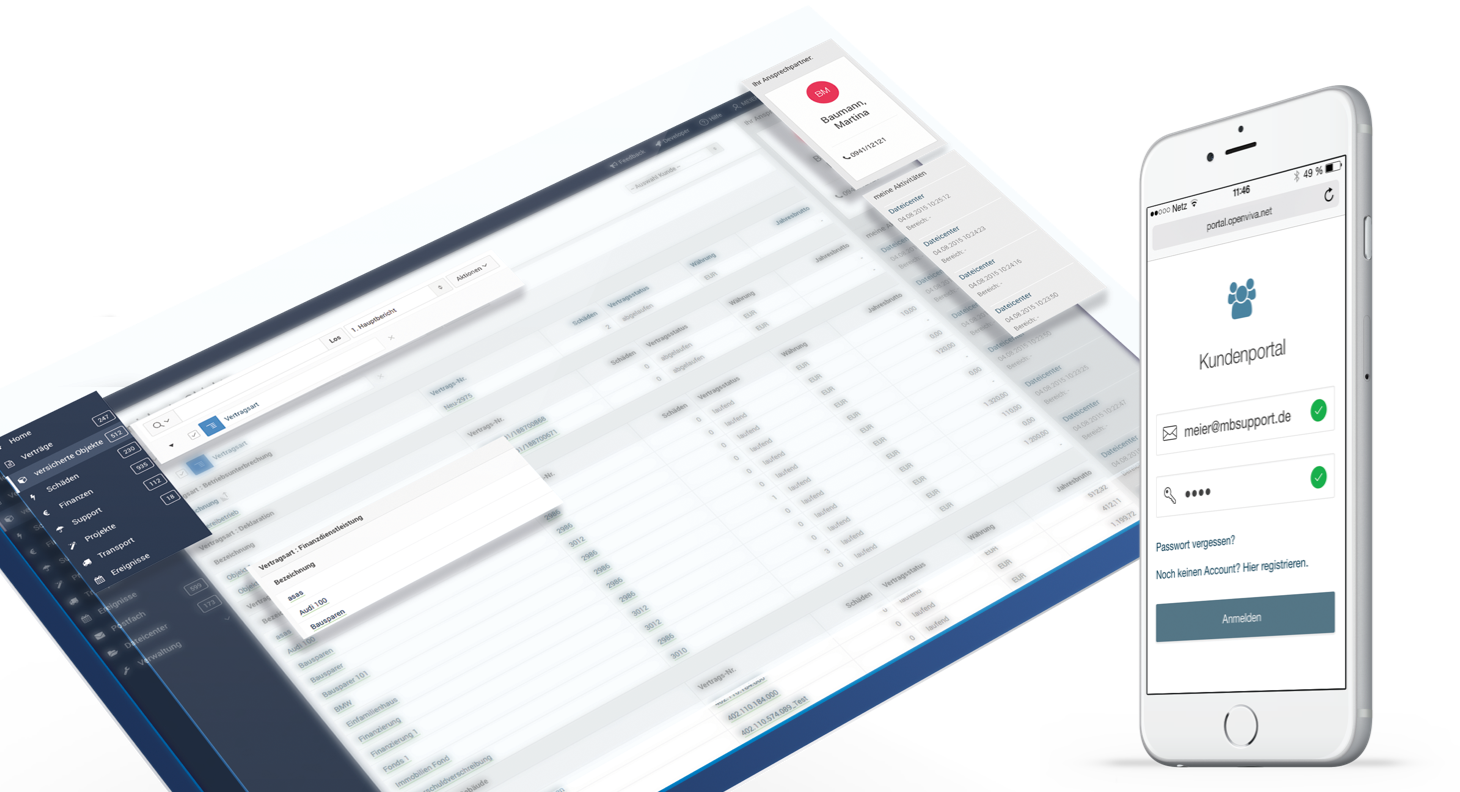 mb Support, portale assicurativo enterprise